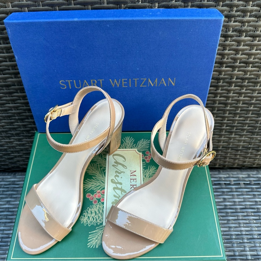 Stuart Weitzman Beige Heels - image 1